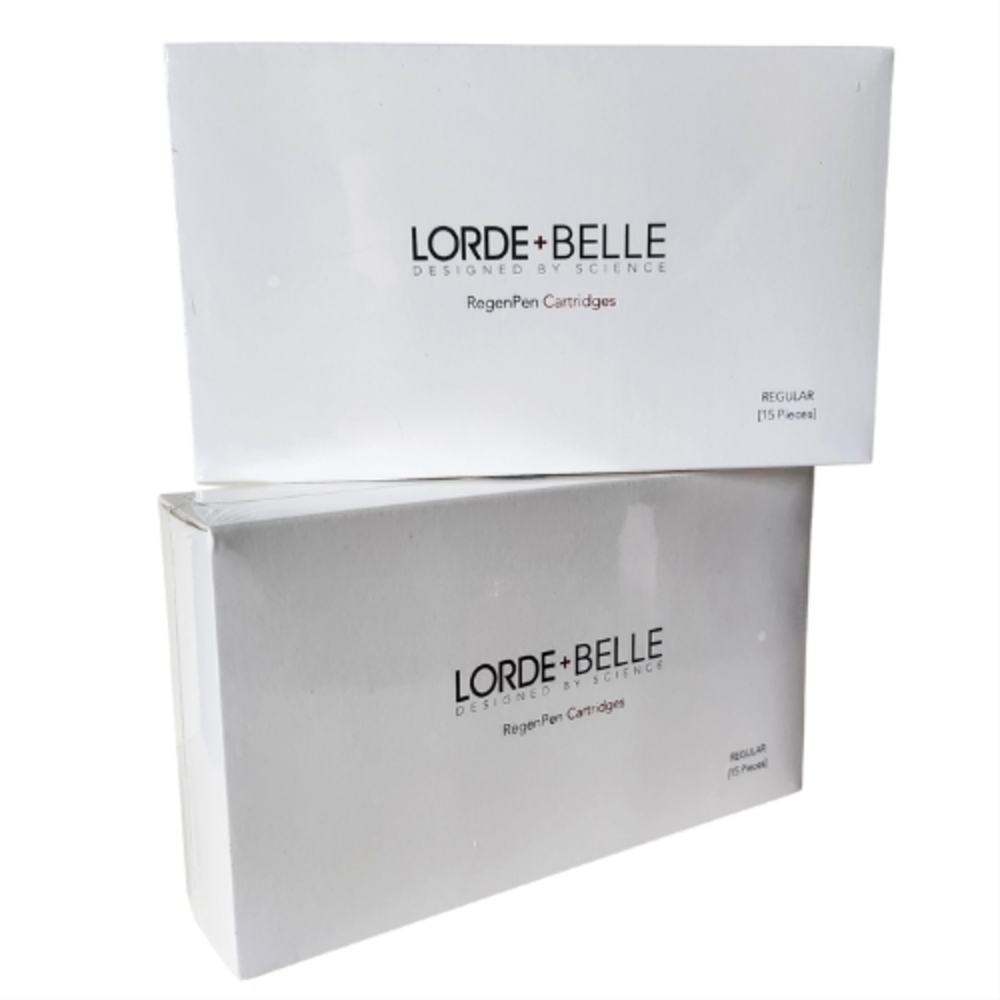 2x LORDE + BELLE REGENPEN Regular CARTRIDGES - 30 Pack Total